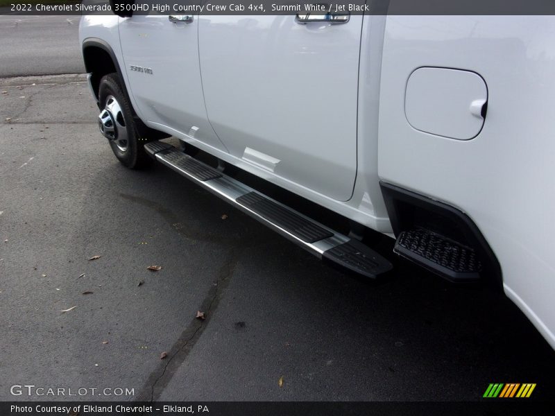 Summit White / Jet Black 2022 Chevrolet Silverado 3500HD High Country Crew Cab 4x4