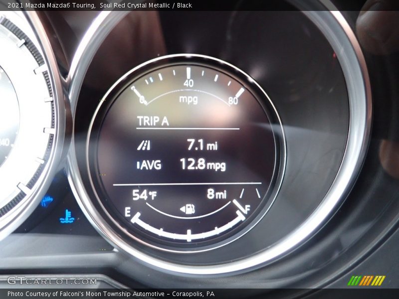 Soul Red Crystal Metallic / Black 2021 Mazda Mazda6 Touring