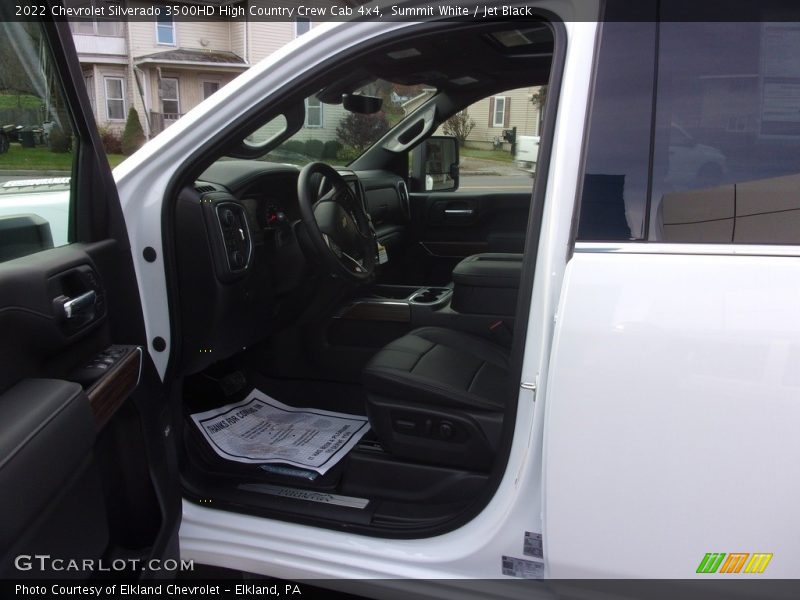 Summit White / Jet Black 2022 Chevrolet Silverado 3500HD High Country Crew Cab 4x4