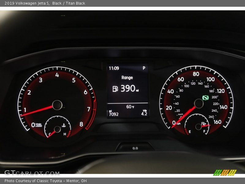  2019 Jetta S S Gauges