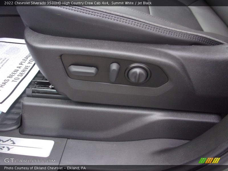 Summit White / Jet Black 2022 Chevrolet Silverado 3500HD High Country Crew Cab 4x4
