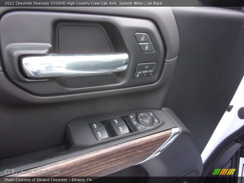 Summit White / Jet Black 2022 Chevrolet Silverado 3500HD High Country Crew Cab 4x4