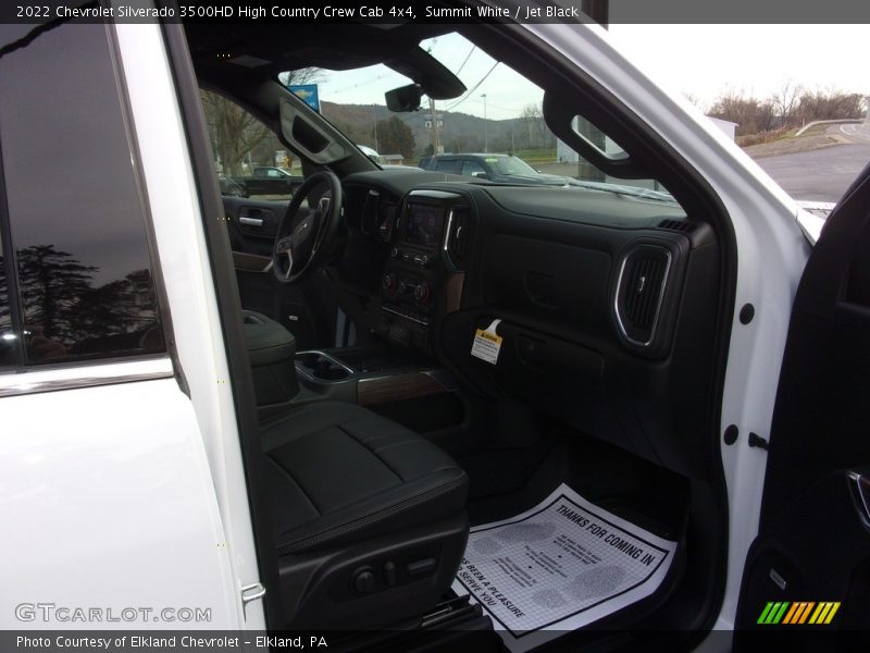 Summit White / Jet Black 2022 Chevrolet Silverado 3500HD High Country Crew Cab 4x4