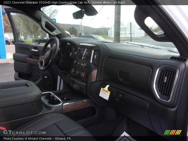 Summit White / Jet Black 2022 Chevrolet Silverado 3500HD High Country Crew Cab 4x4