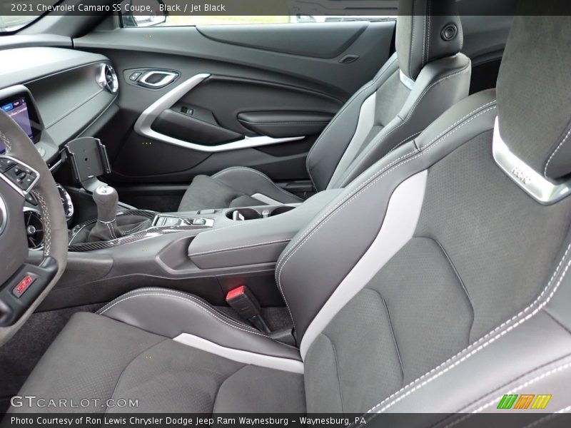 Front Seat of 2021 Camaro SS Coupe