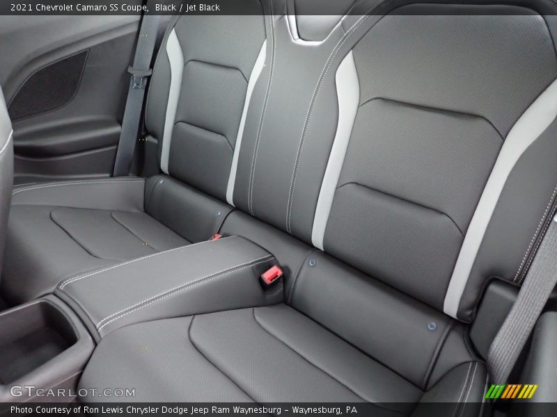 Rear Seat of 2021 Camaro SS Coupe