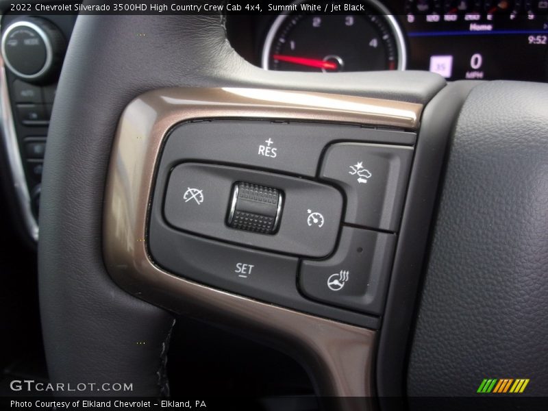 Summit White / Jet Black 2022 Chevrolet Silverado 3500HD High Country Crew Cab 4x4