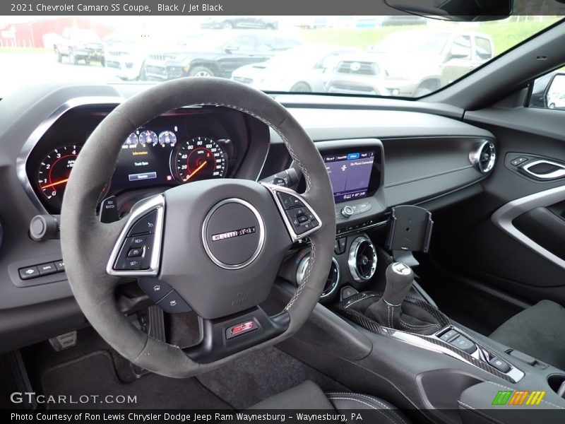  2021 Camaro SS Coupe Jet Black Interior
