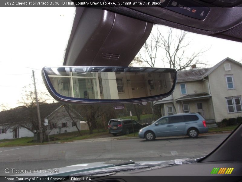 Summit White / Jet Black 2022 Chevrolet Silverado 3500HD High Country Crew Cab 4x4