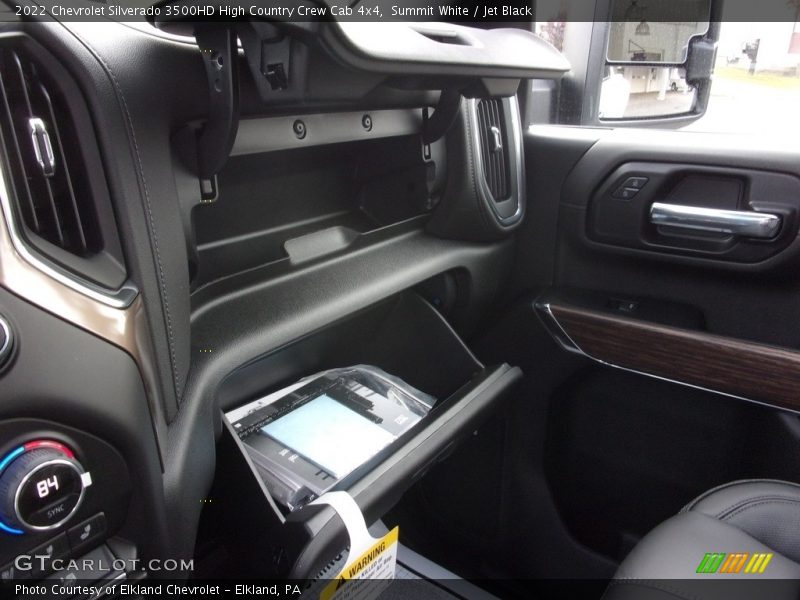 Summit White / Jet Black 2022 Chevrolet Silverado 3500HD High Country Crew Cab 4x4