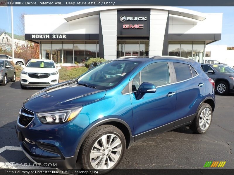 Deep Azure Metallic / Ebony 2019 Buick Encore Preferred AWD