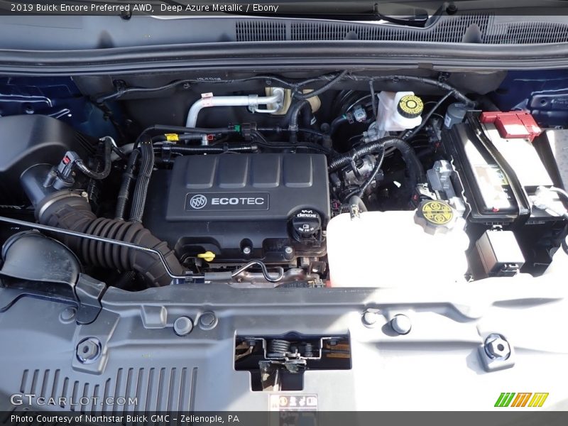 Deep Azure Metallic / Ebony 2019 Buick Encore Preferred AWD