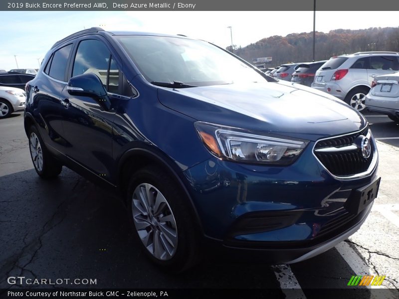 Deep Azure Metallic / Ebony 2019 Buick Encore Preferred AWD