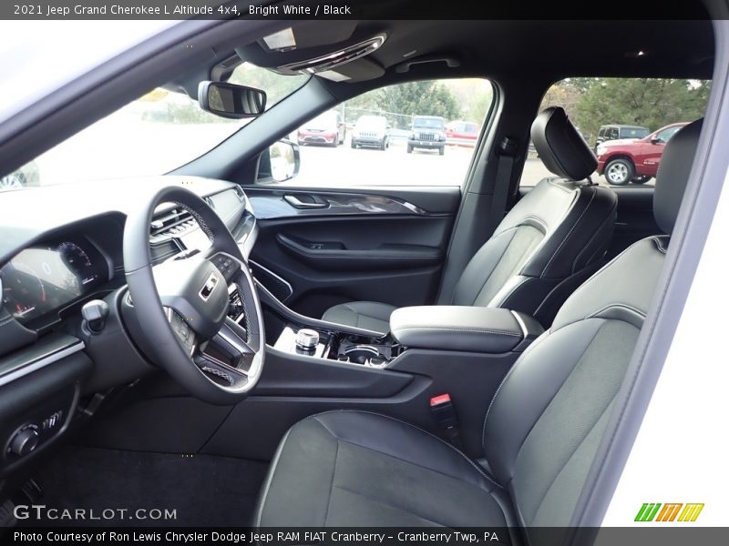 Front Seat of 2021 Grand Cherokee L Altitude 4x4