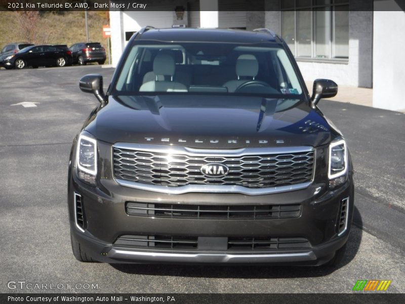 Dark Moss / Gray 2021 Kia Telluride EX AWD