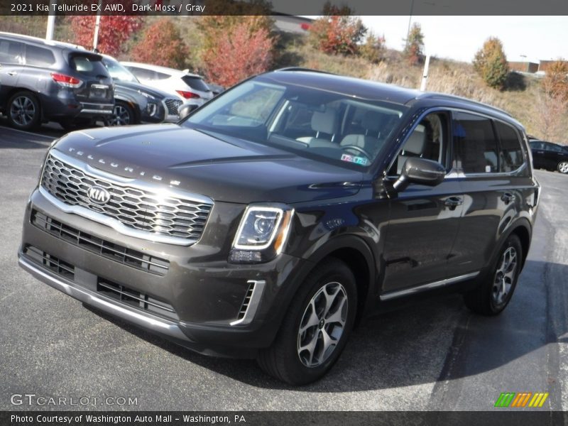 Dark Moss / Gray 2021 Kia Telluride EX AWD