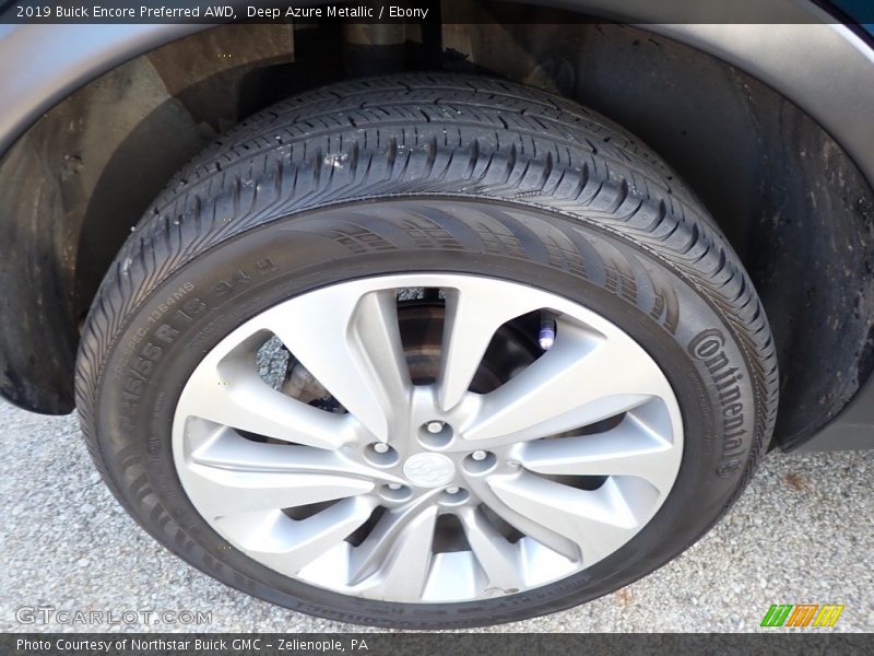 Deep Azure Metallic / Ebony 2019 Buick Encore Preferred AWD