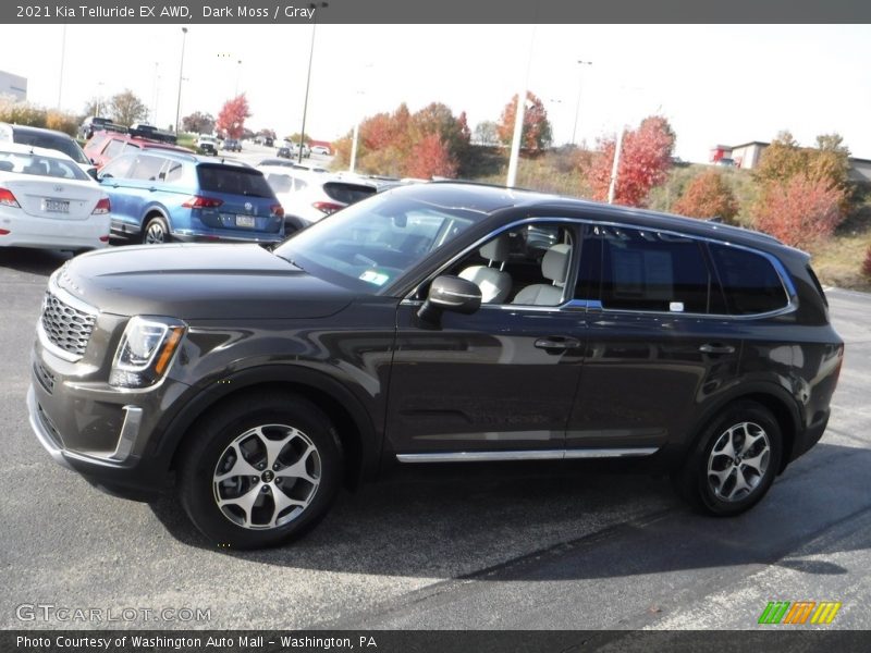 Dark Moss / Gray 2021 Kia Telluride EX AWD