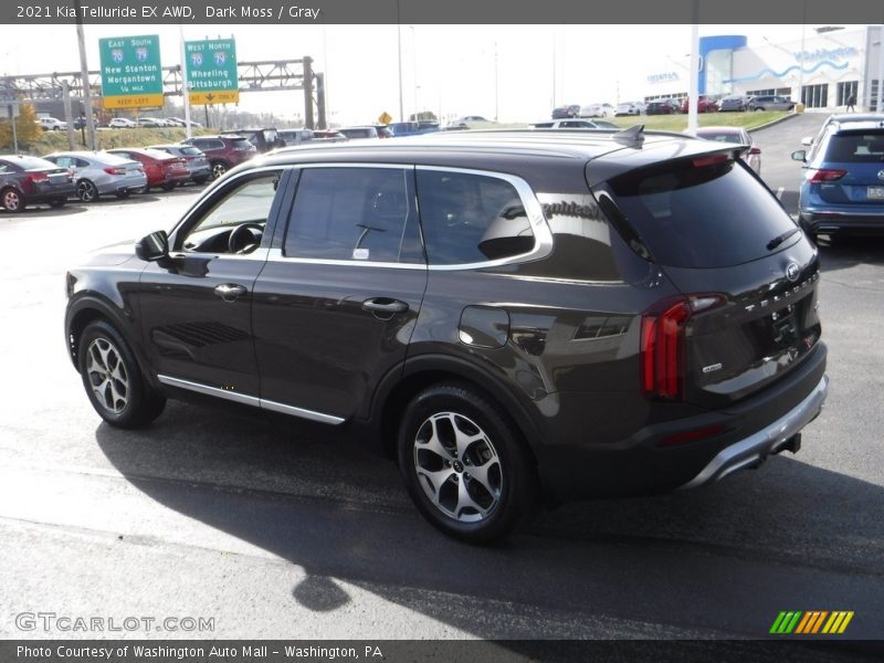 Dark Moss / Gray 2021 Kia Telluride EX AWD