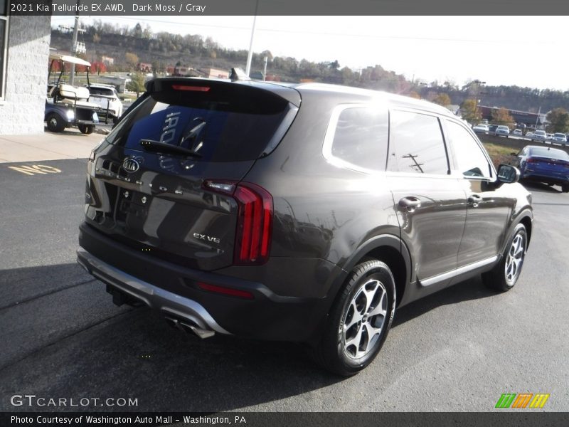 Dark Moss / Gray 2021 Kia Telluride EX AWD