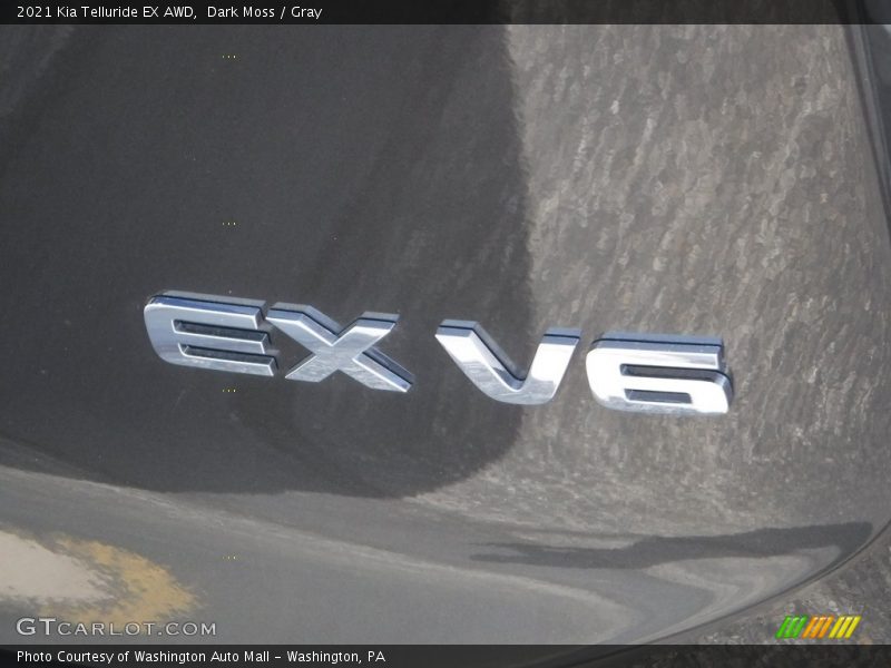 Dark Moss / Gray 2021 Kia Telluride EX AWD