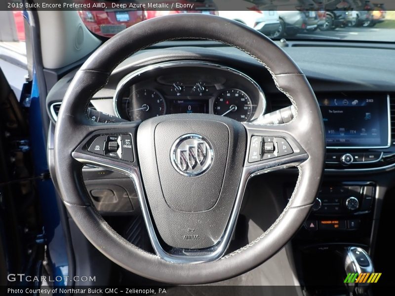 Deep Azure Metallic / Ebony 2019 Buick Encore Preferred AWD