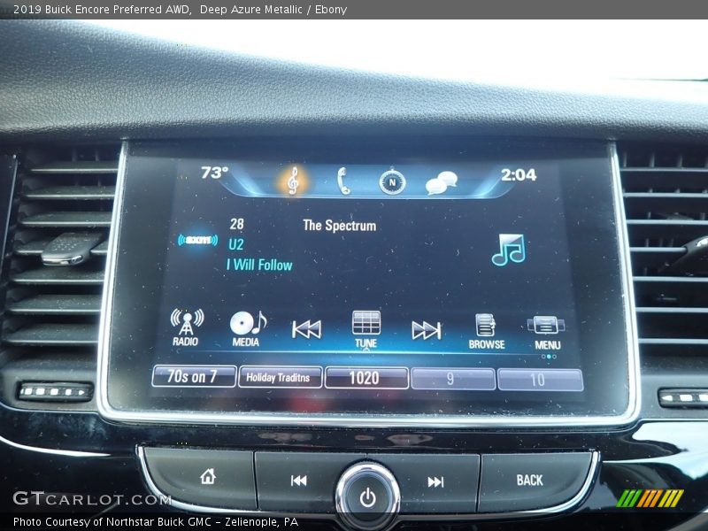 Deep Azure Metallic / Ebony 2019 Buick Encore Preferred AWD