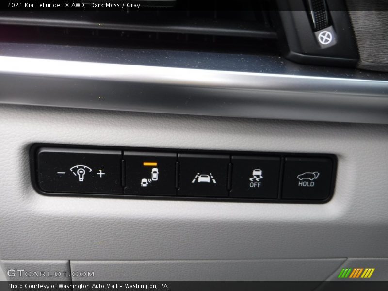 Dark Moss / Gray 2021 Kia Telluride EX AWD