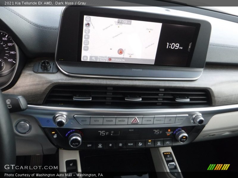 Dark Moss / Gray 2021 Kia Telluride EX AWD