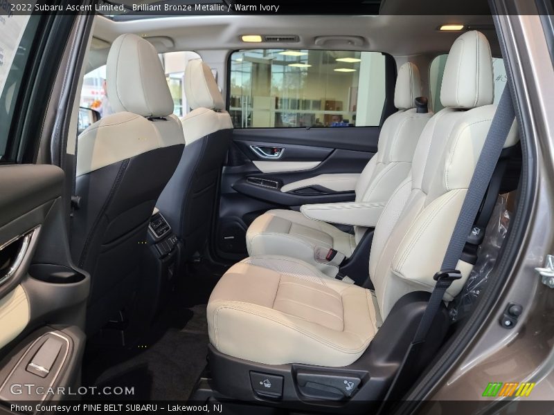 Rear Seat of 2022 Ascent Limited