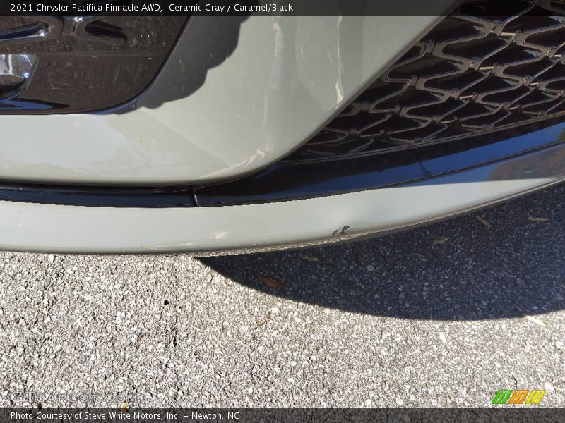 Ceramic Gray / Caramel/Black 2021 Chrysler Pacifica Pinnacle AWD