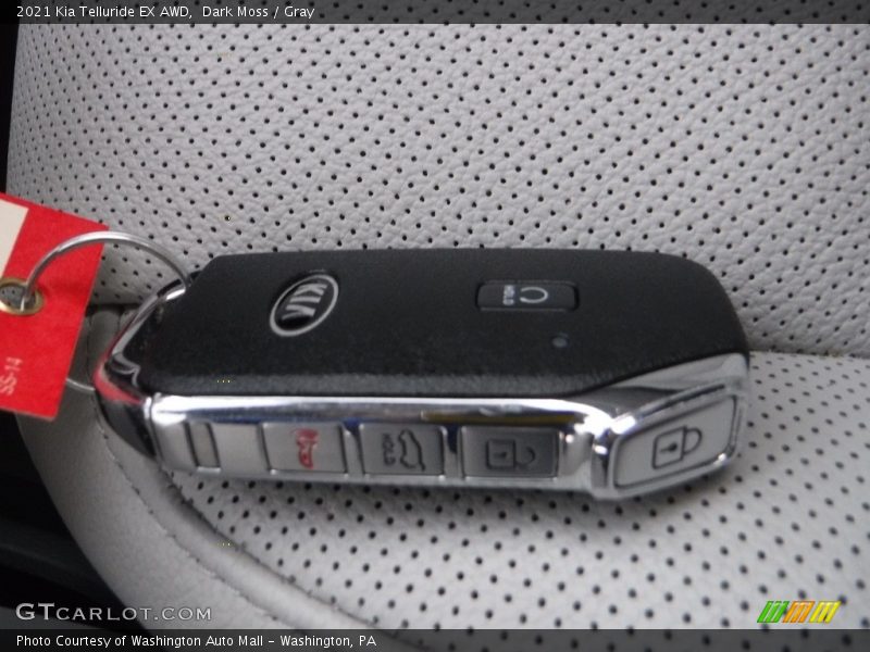 Dark Moss / Gray 2021 Kia Telluride EX AWD