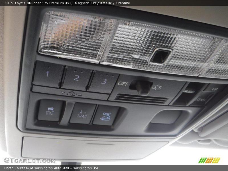 Magnetic Gray Metallic / Graphite 2019 Toyota 4Runner SR5 Premium 4x4