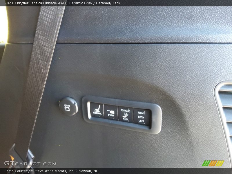 Ceramic Gray / Caramel/Black 2021 Chrysler Pacifica Pinnacle AWD