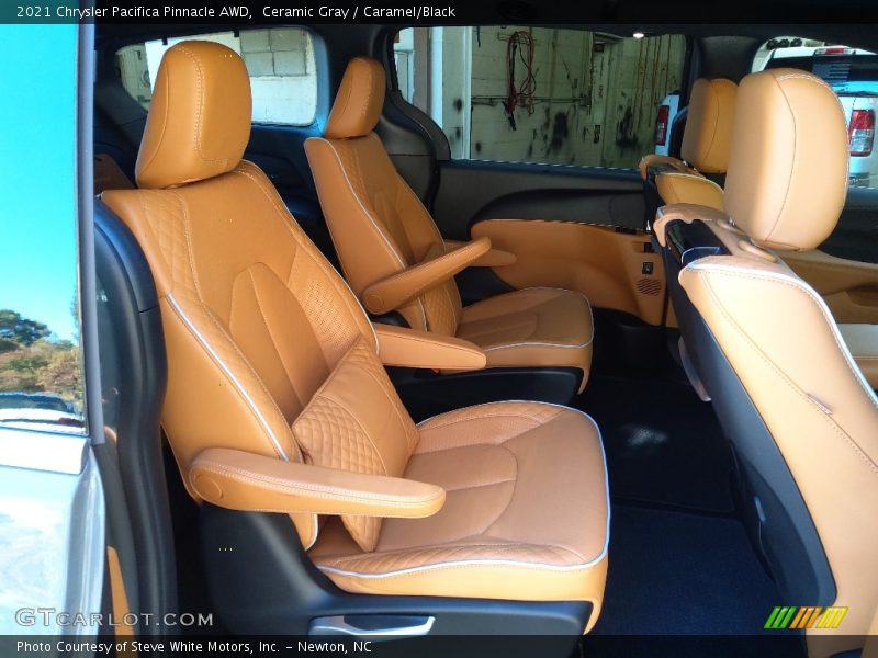 Rear Seat of 2021 Pacifica Pinnacle AWD