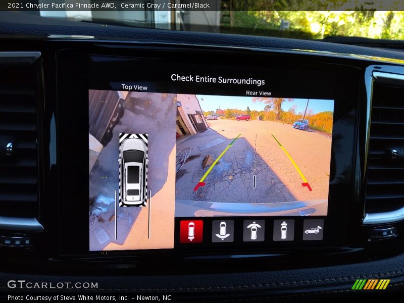 Ceramic Gray / Caramel/Black 2021 Chrysler Pacifica Pinnacle AWD