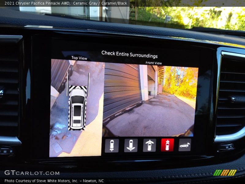 Ceramic Gray / Caramel/Black 2021 Chrysler Pacifica Pinnacle AWD