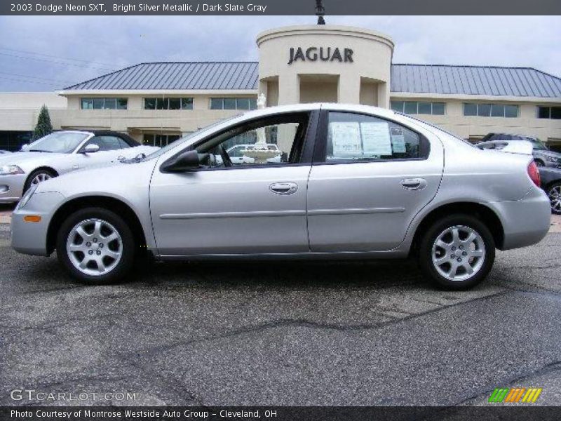 Bright Silver Metallic / Dark Slate Gray 2003 Dodge Neon SXT