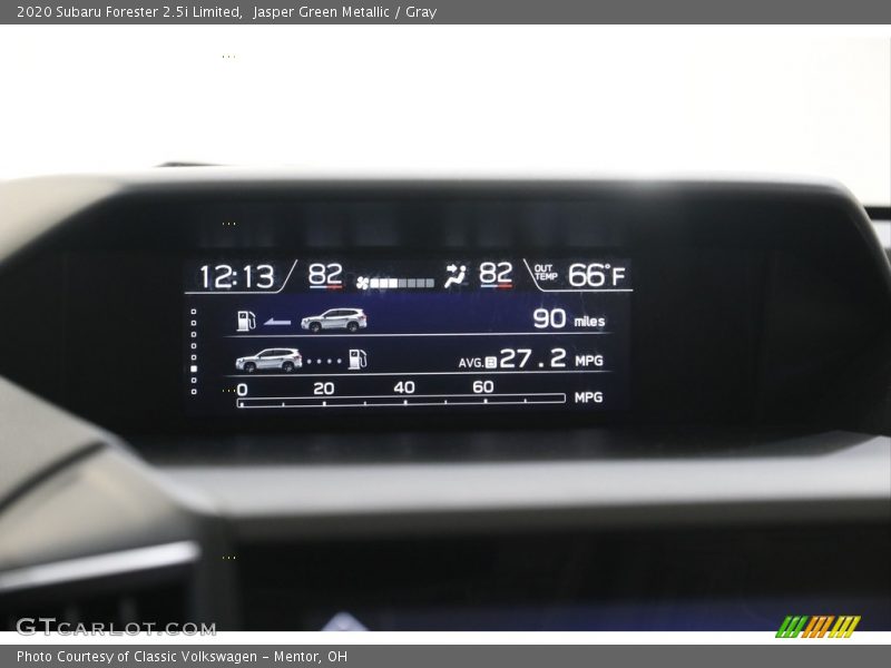 Jasper Green Metallic / Gray 2020 Subaru Forester 2.5i Limited