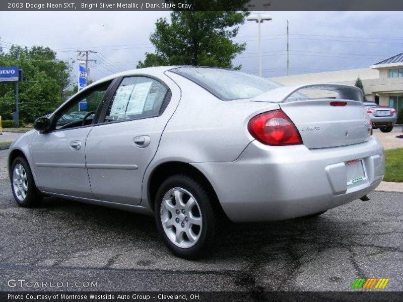 Bright Silver Metallic / Dark Slate Gray 2003 Dodge Neon SXT