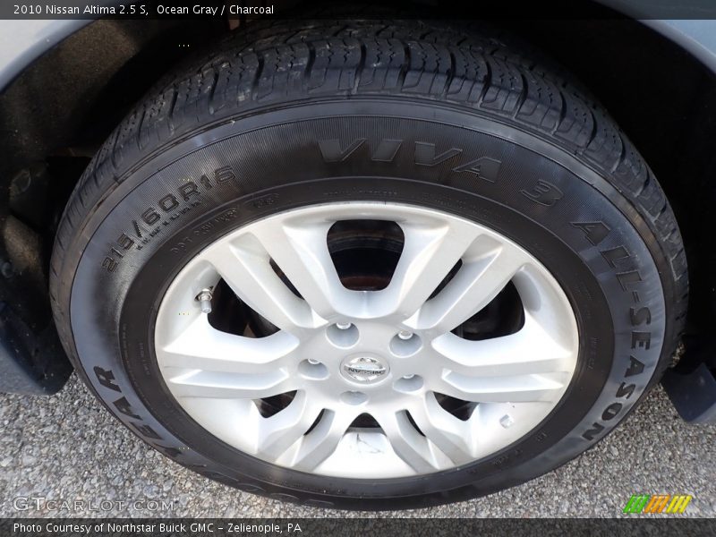 Ocean Gray / Charcoal 2010 Nissan Altima 2.5 S