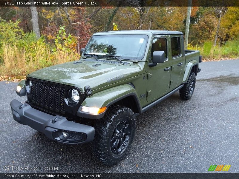 Sarge Green / Black 2021 Jeep Gladiator Willys 4x4