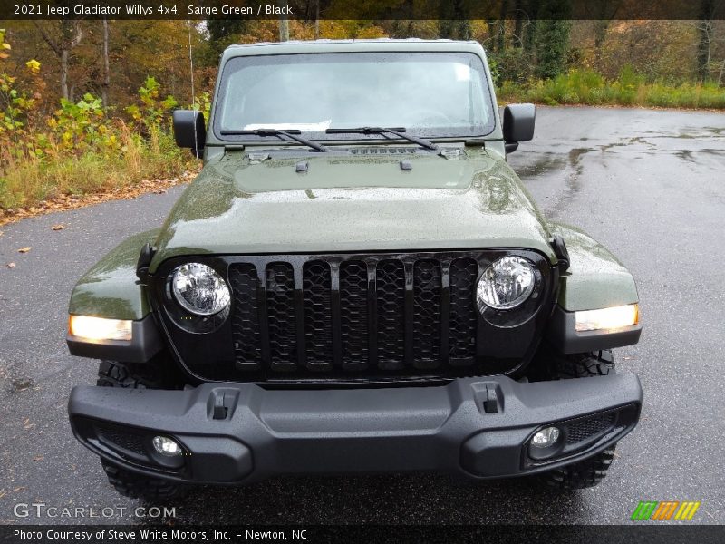 Sarge Green / Black 2021 Jeep Gladiator Willys 4x4