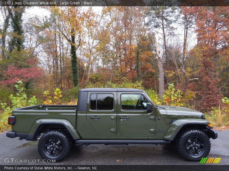 2021 Gladiator Willys 4x4 Sarge Green
