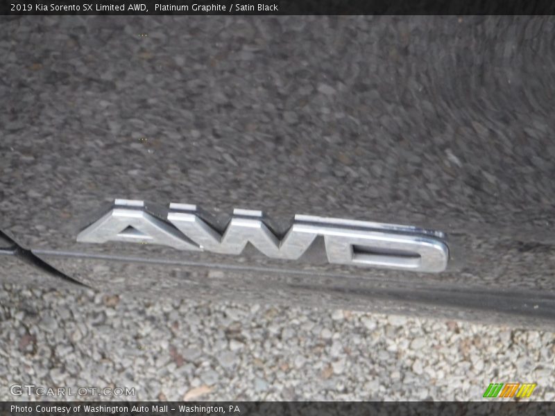 Platinum Graphite / Satin Black 2019 Kia Sorento SX Limited AWD
