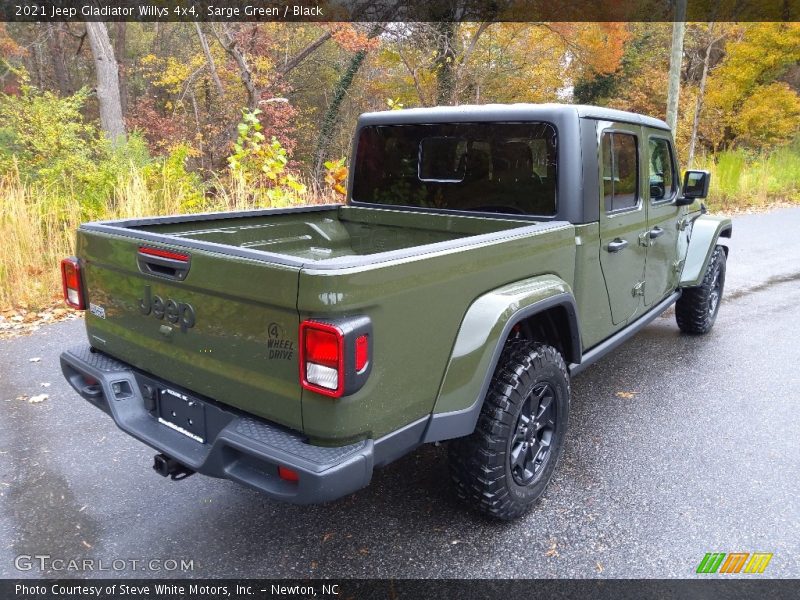 Sarge Green / Black 2021 Jeep Gladiator Willys 4x4