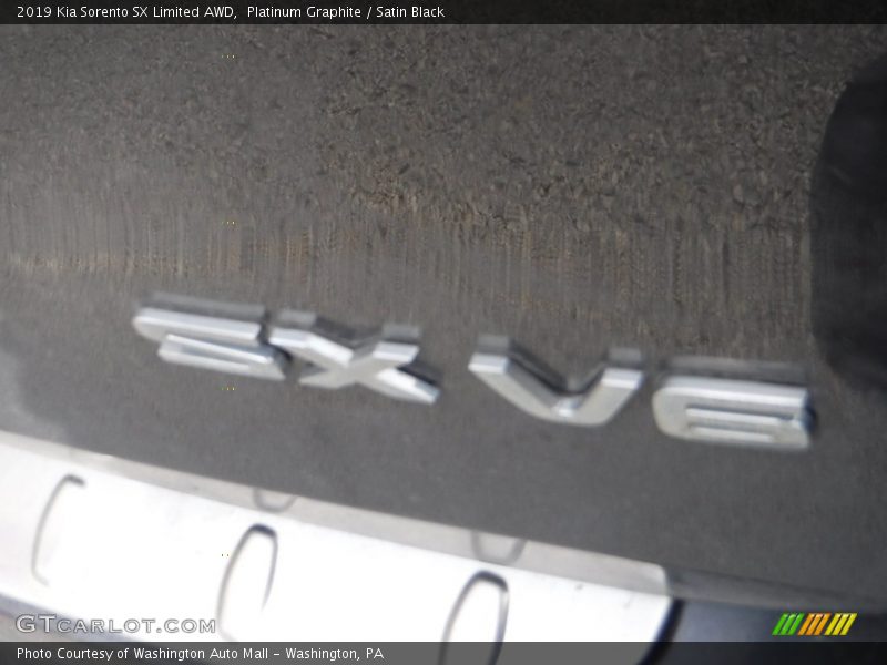 Platinum Graphite / Satin Black 2019 Kia Sorento SX Limited AWD