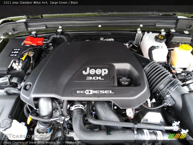  2021 Gladiator Willys 4x4 Engine - 3.0 Liter DOHC 24-Valve VVT Turbo-Diesel V6