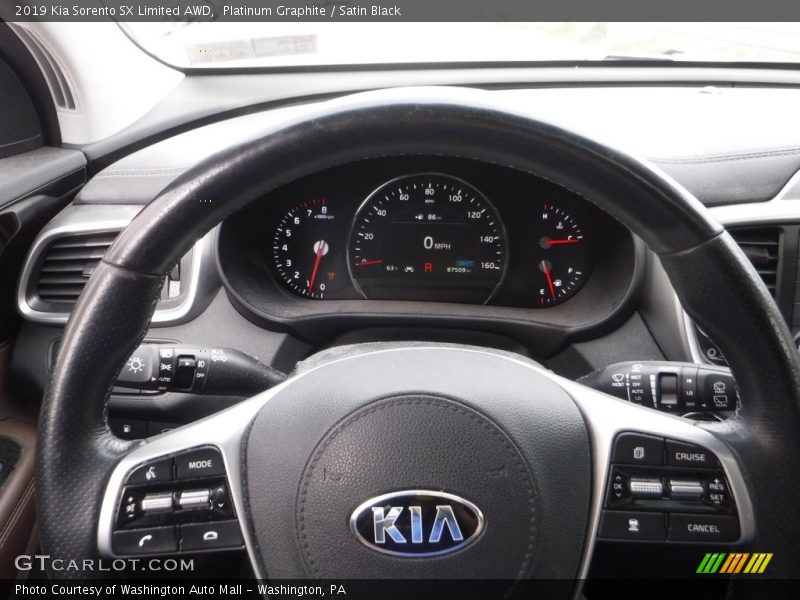 Platinum Graphite / Satin Black 2019 Kia Sorento SX Limited AWD