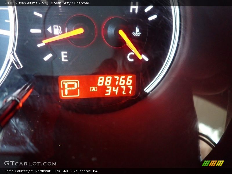 Ocean Gray / Charcoal 2010 Nissan Altima 2.5 S